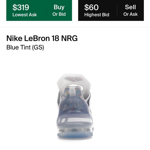 Nike Lebron 18 gs - Picture 1 of 5